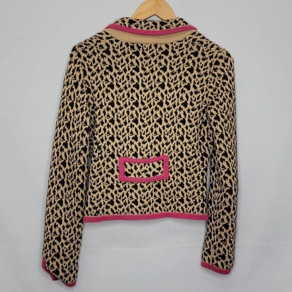 J.k. Leopard Print LS Button Up Cardigan - Picture 12 of 14